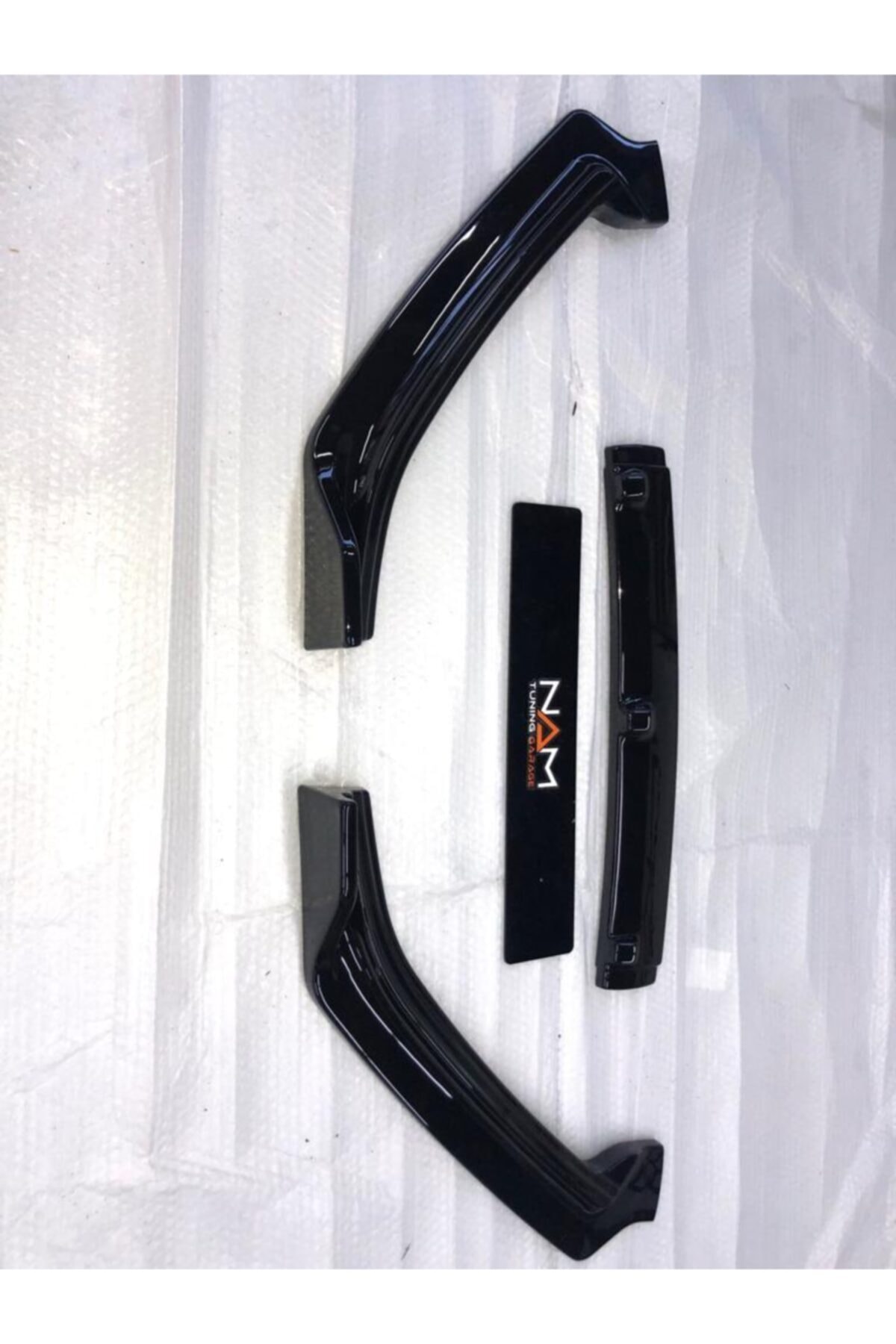NamTuning Vw Golf Mk7,5 2018 + (3 Parça) Tampon Altı Ön Ek P Black