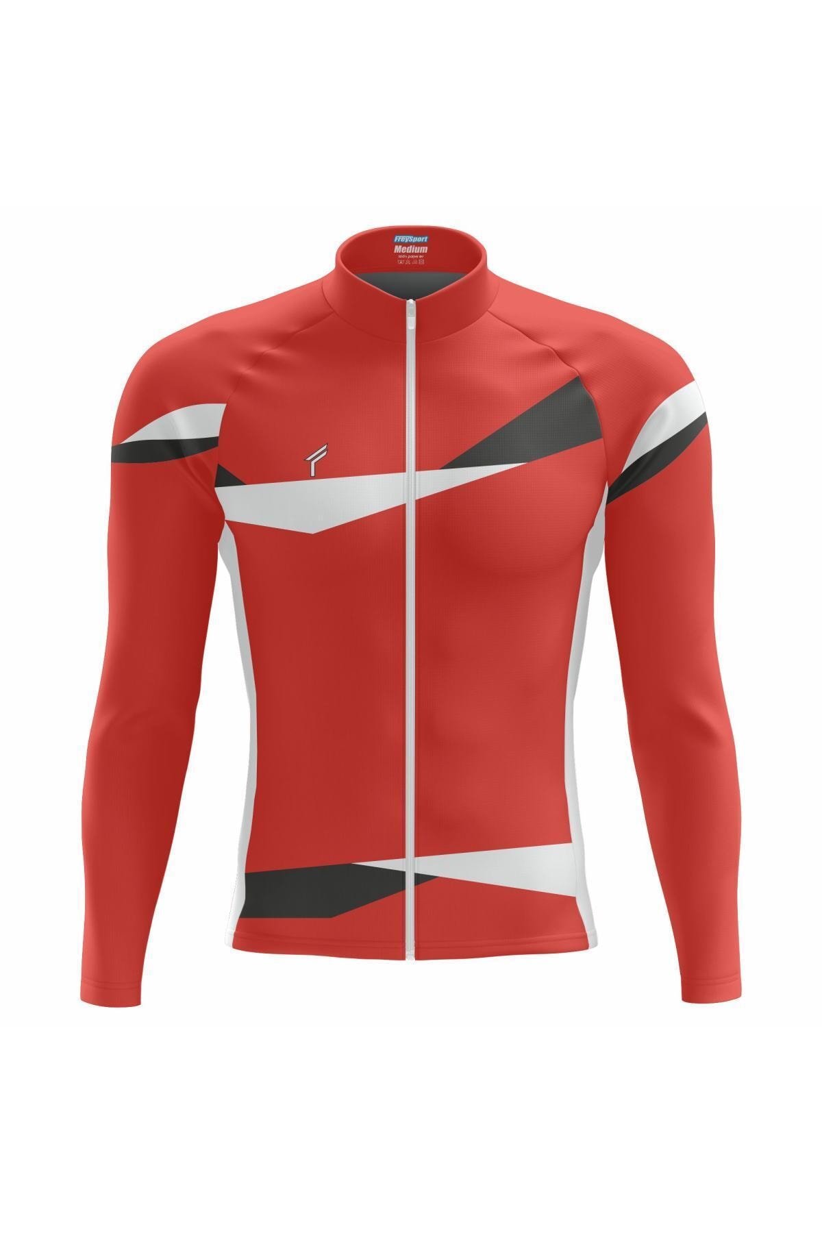 Freysport Unisex Kırmızı Bisiklet Forması