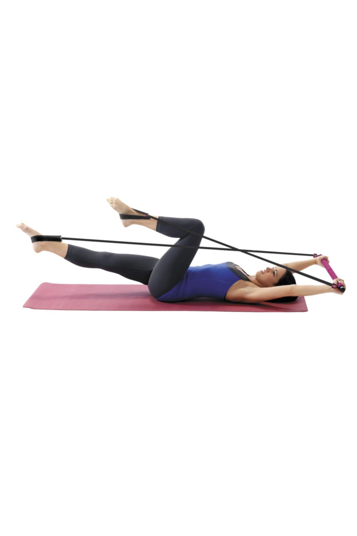 Tristar Portable Studio Pilates Jimnastik Siyah Egzersiz Çubuğu