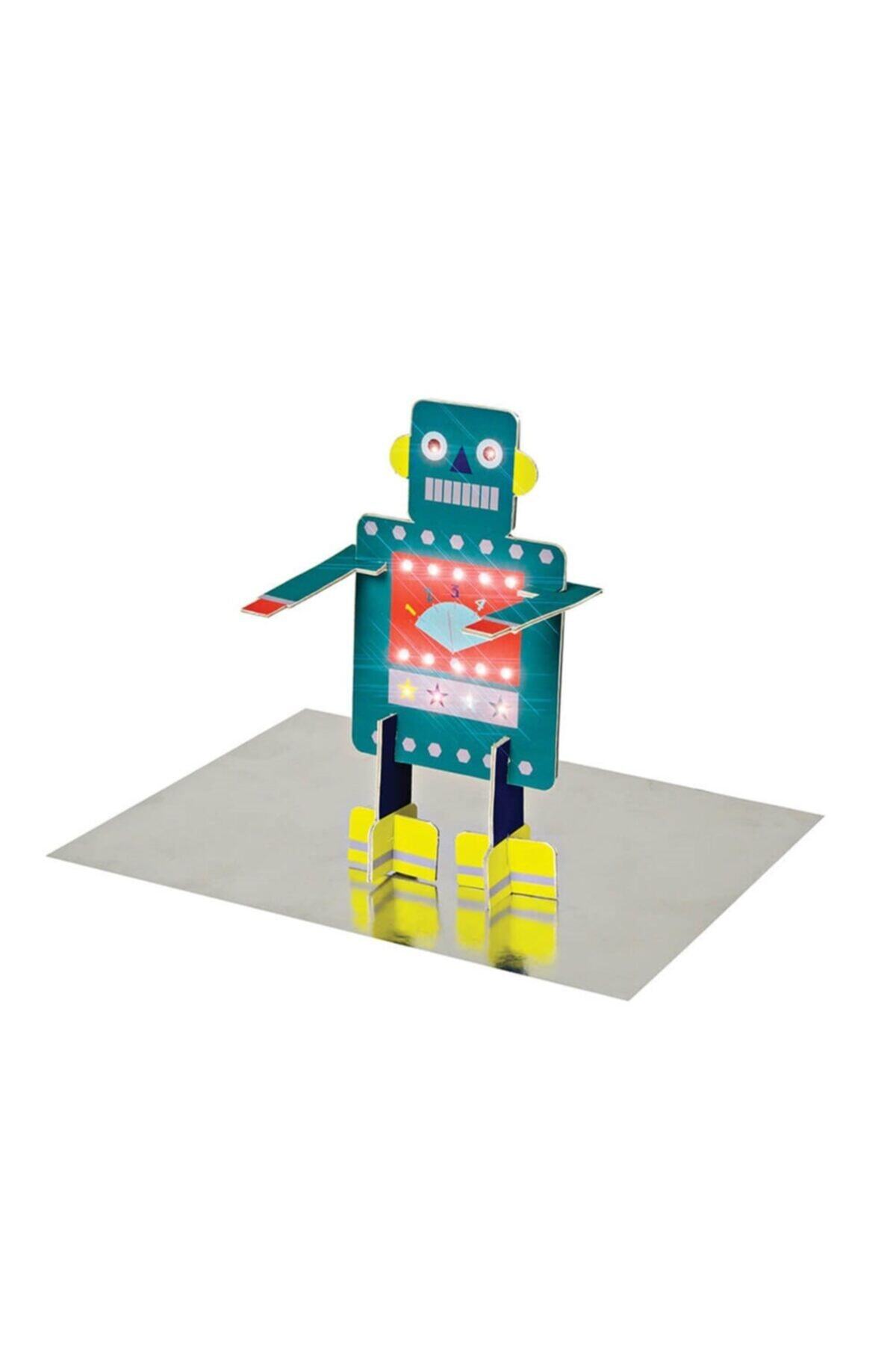 Meri Meri Happy Birthday Robot Tebrik Kartı