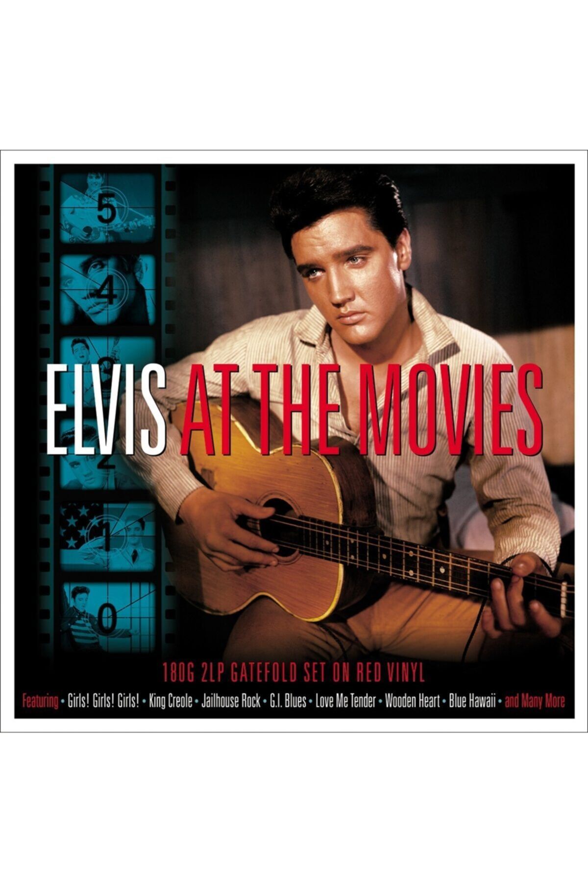 plakmarketi Elvis Presley - At The Movies (kırmızı Renk 2 Lp) Yabancı Plak