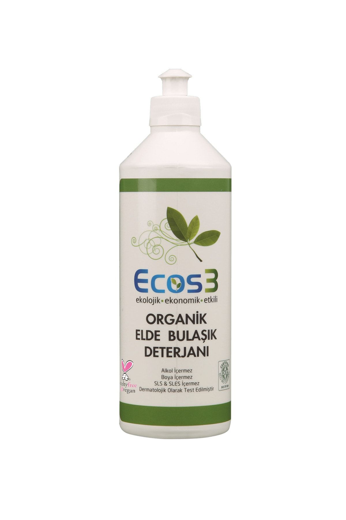 Ecos3 Organik Elde Bulaşık Deterjanı 500 ml