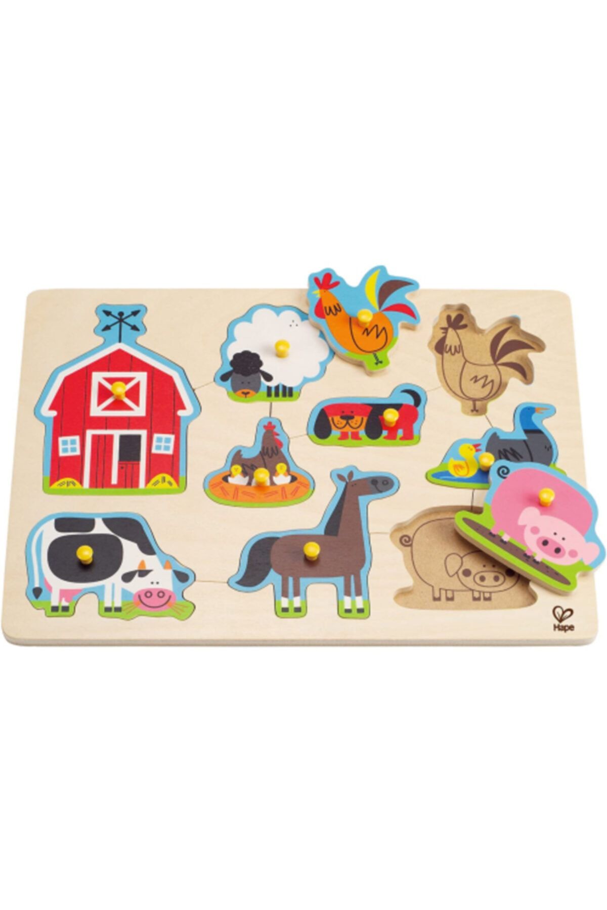 Hape Çiftlik Hayvanları Yapboz Puzzle