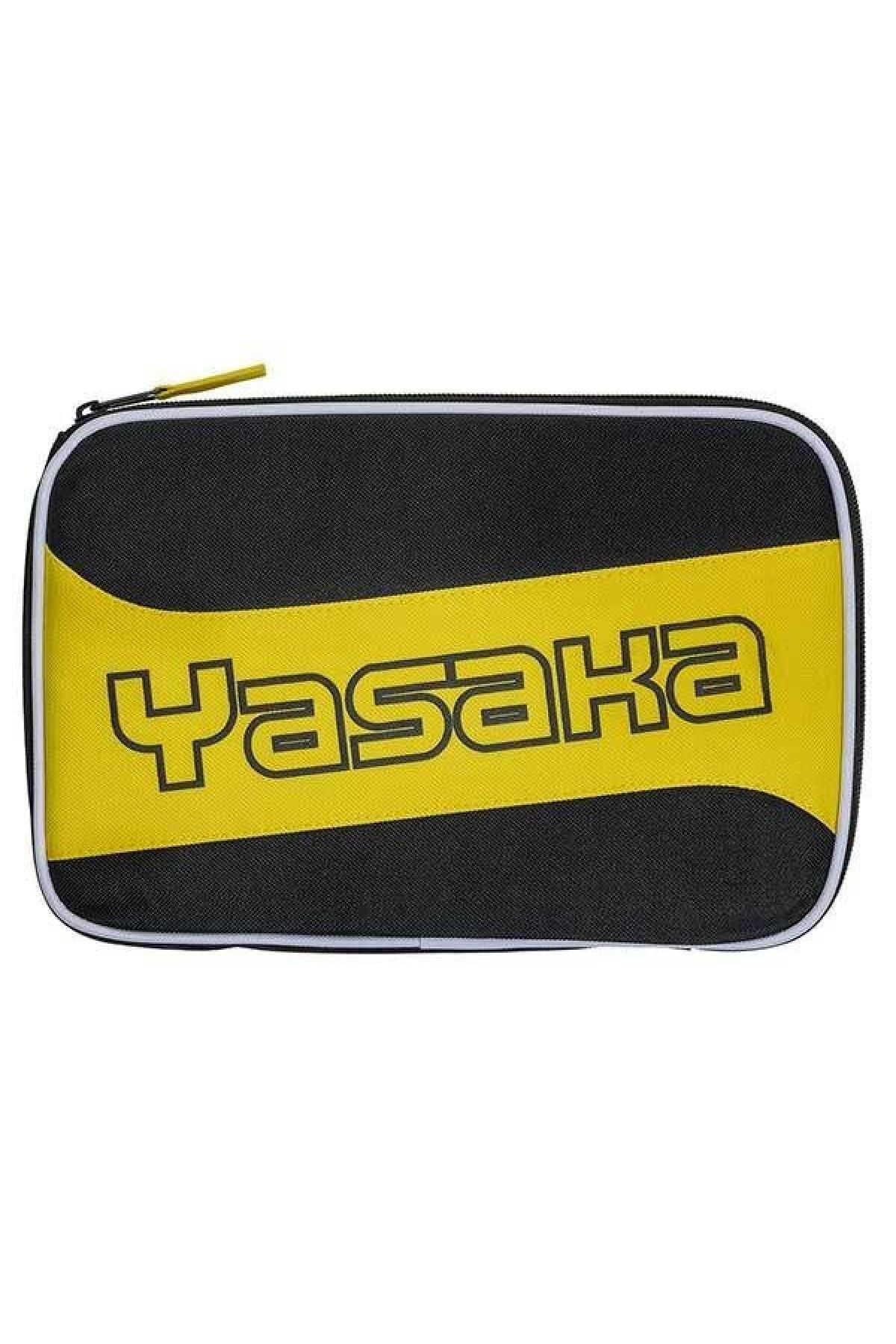 YASAKA Siyah Sarı Tima Tek Bölmeli Raket Kılıfı