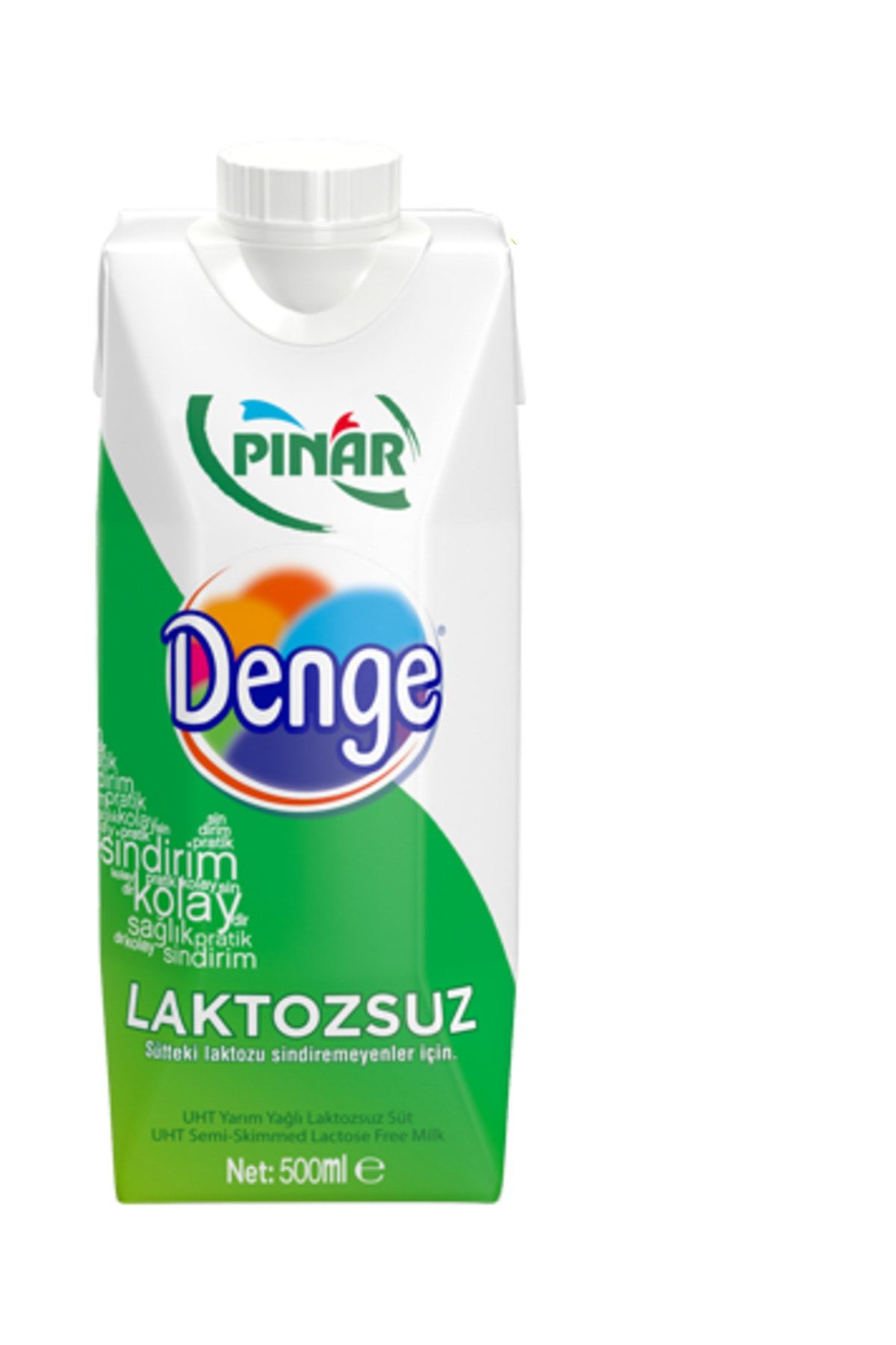 Pınar Denge Laktozsuz Süt 500 ml 12'li