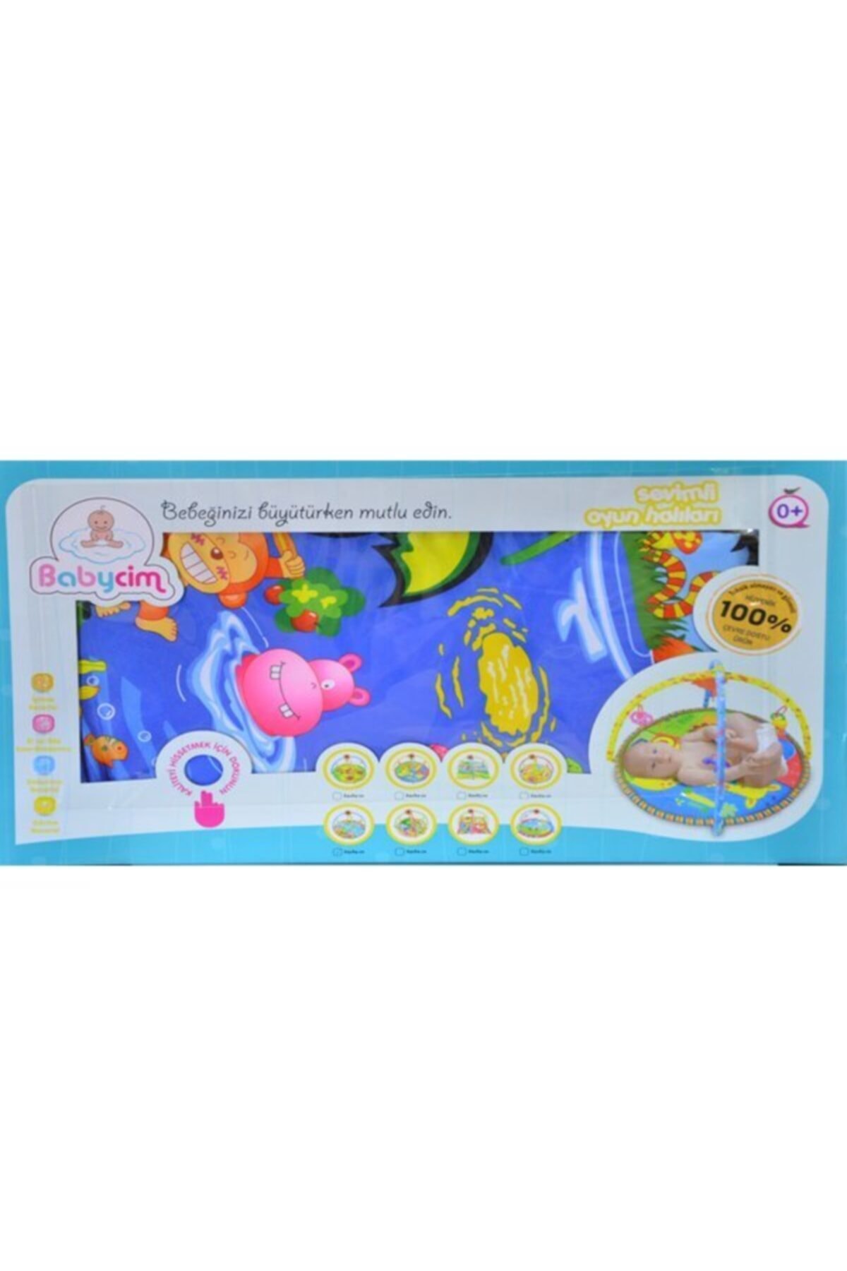 BABYCİM 651-yy Oyun Halısı Aynalı Daire 900898