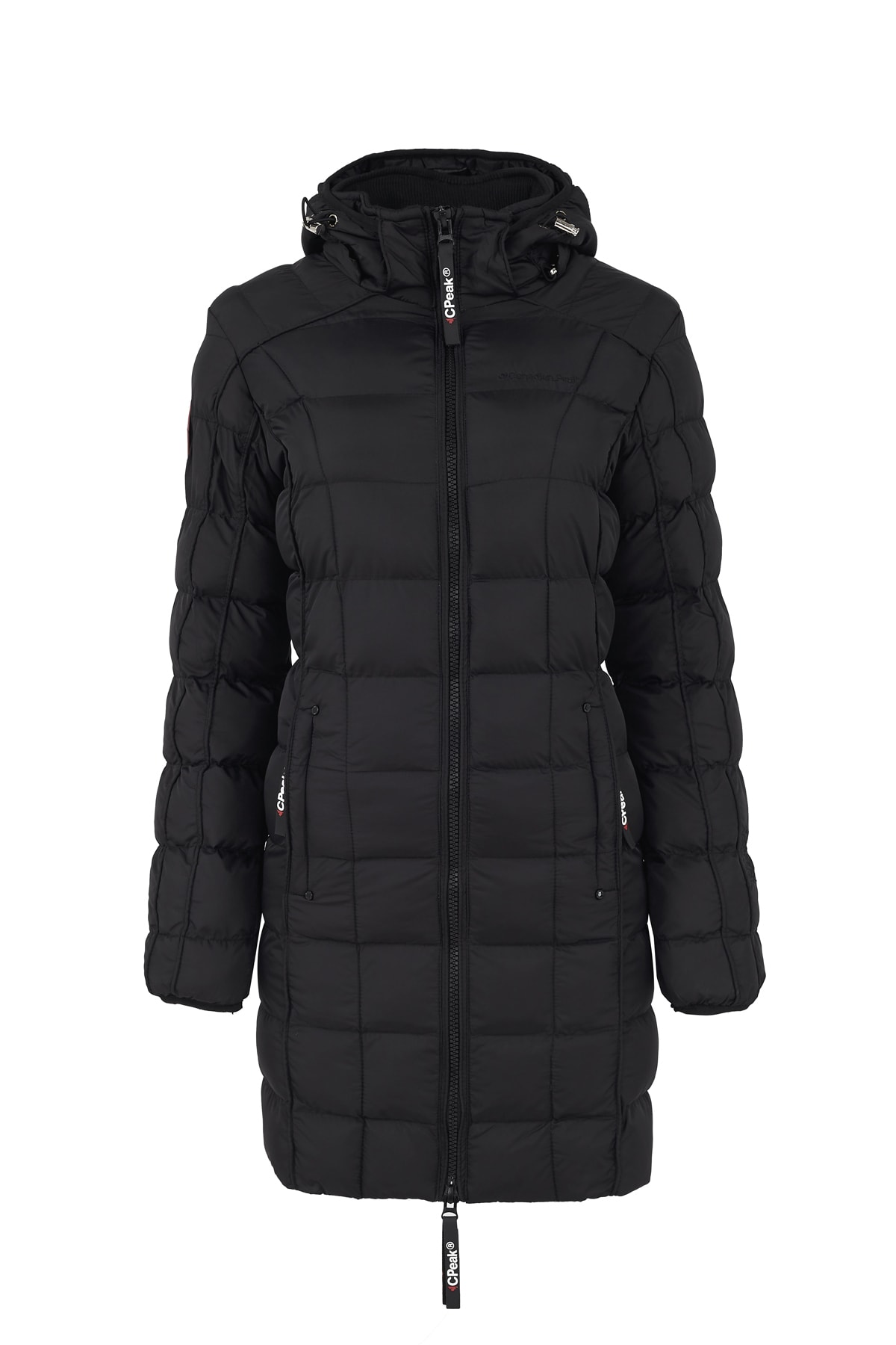 Canadian Peak Kadın Siyah Soğuğa Karşı Dirençli Outdoor Parka