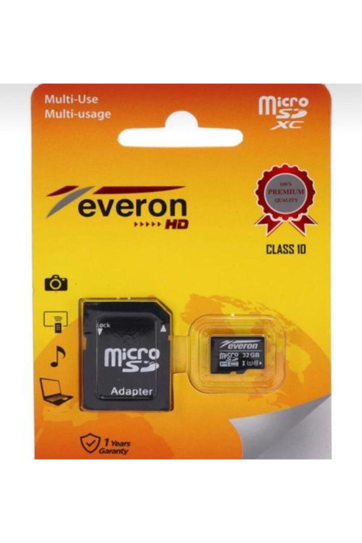 Everon 32 Gb Microsd Hafıza Kartı+Adaptör U1 Class 10 Evr32