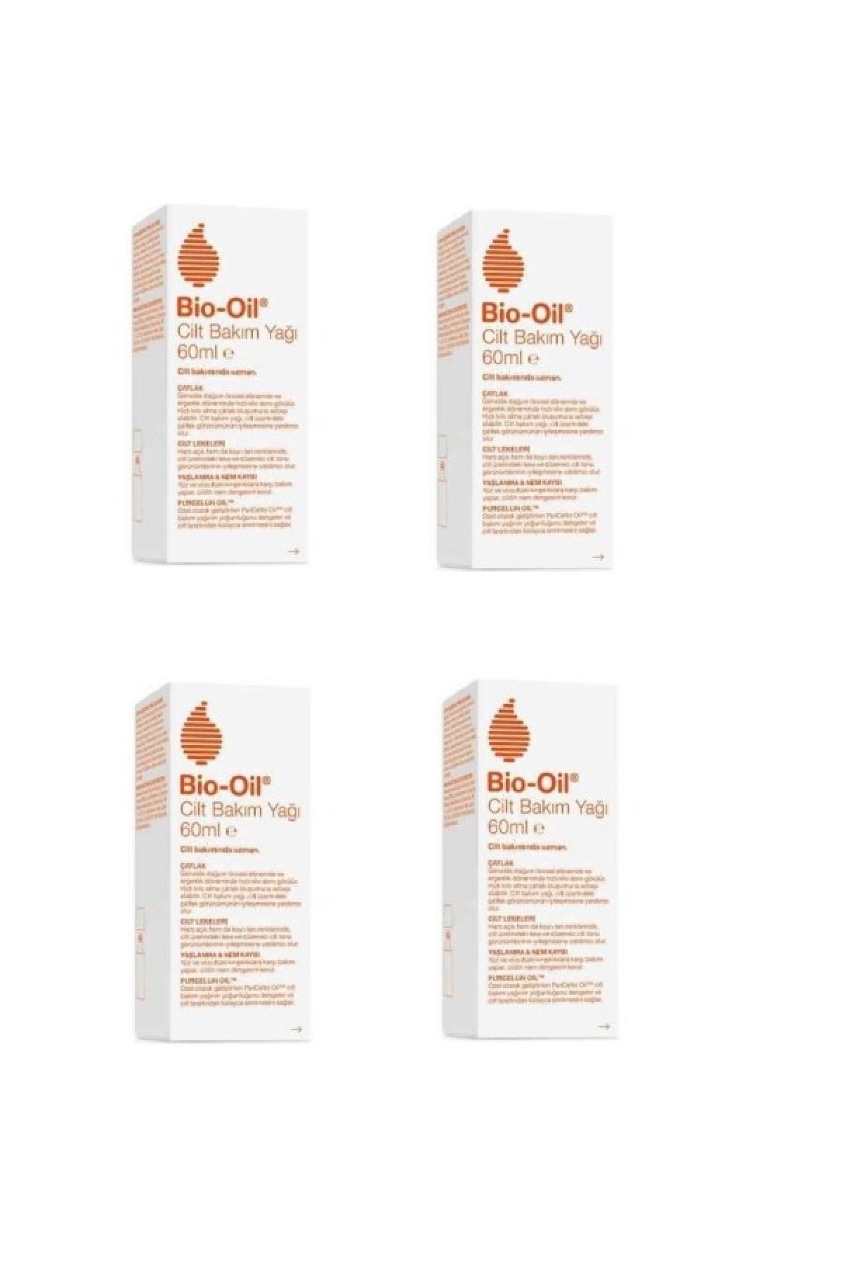 BioOil E Vitamini İçeren Çatlak Bakım Yağı 60 ml 4 Adet