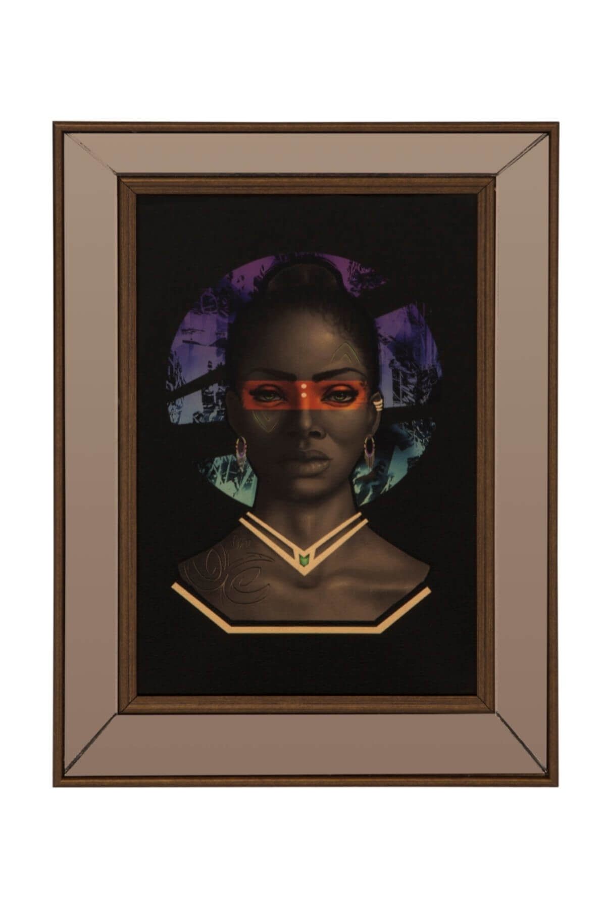 Mudo Concept Afrıcan Gırl Iıı Çerçeveli Pano 35X50 Cm 1202262001