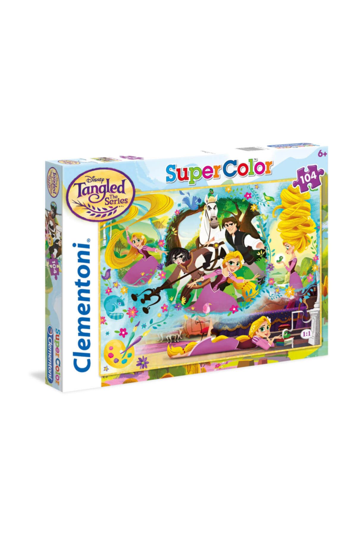 Clementoni Çocuk Clementoni Rapunzel 104 Parça Çocuk Puzzle 27084