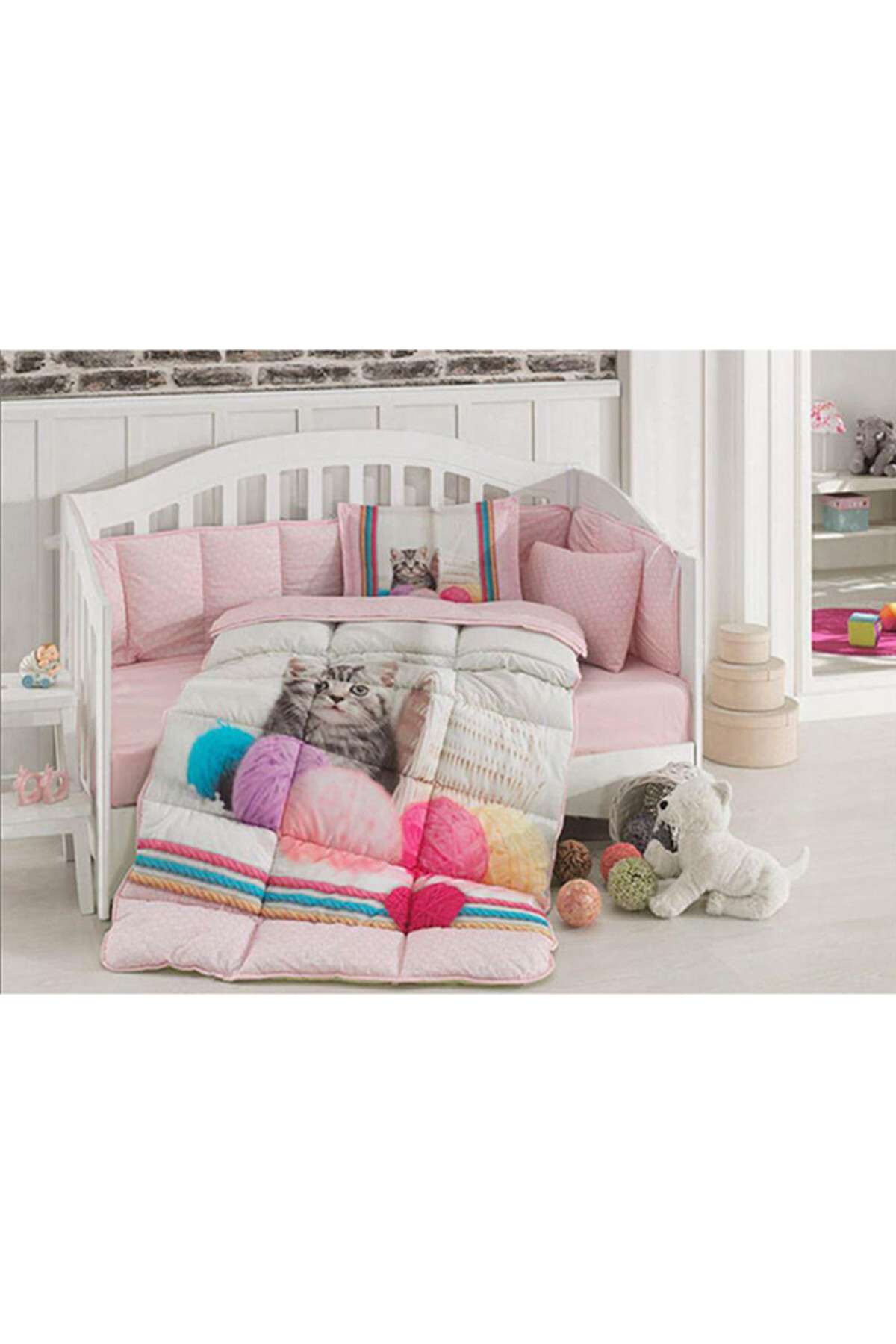 Özdilek Smoothie Pembe Quartz 3D Bebek Uyku Seti 8697353429880