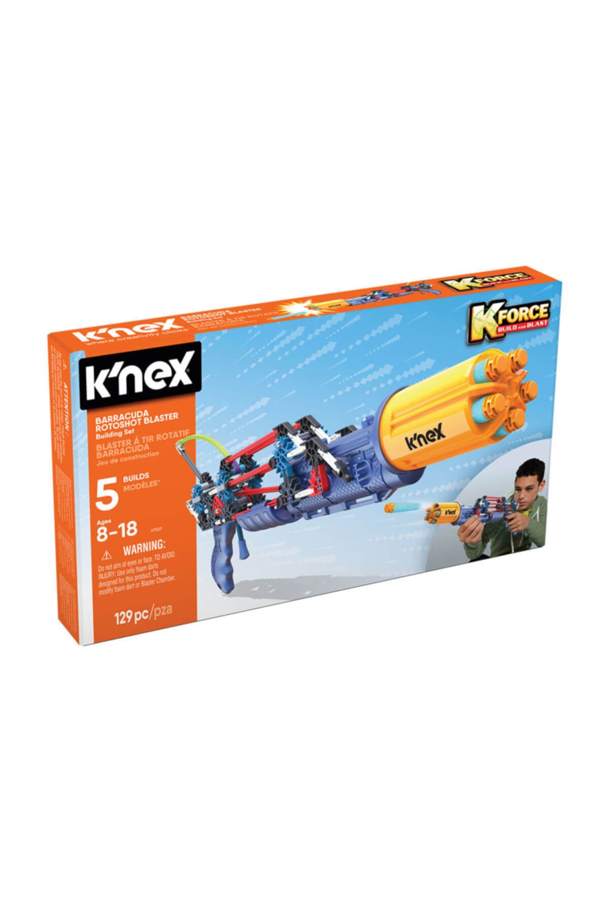 K'nex K-Force Baracuda Rotoshot Blaster 47023 /