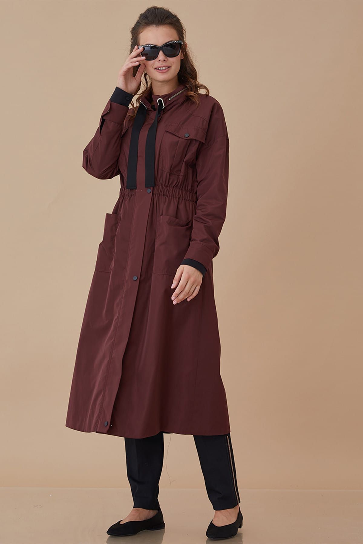 Kayra Kadın Bordo Kap KA-A8-14039-26