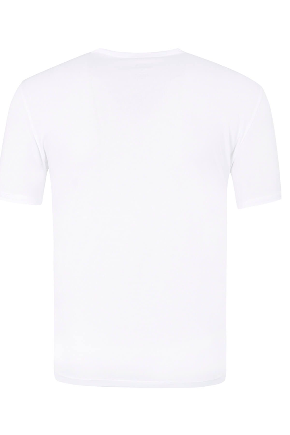 Erkek Beyaz T-Shirt 8NZT76Z8H4Z 1100