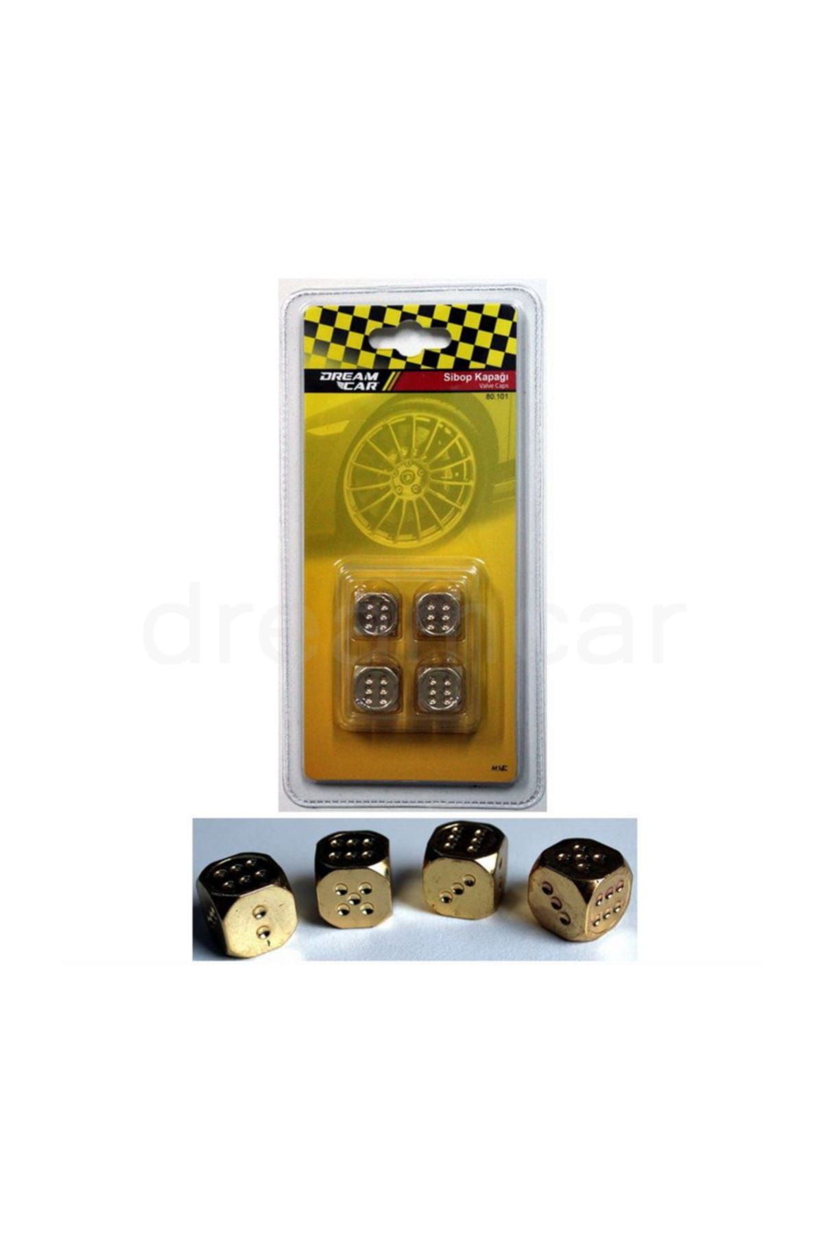 Dreamcar Altın Zar Sibop Kapağı 4'lü Set 8010104
