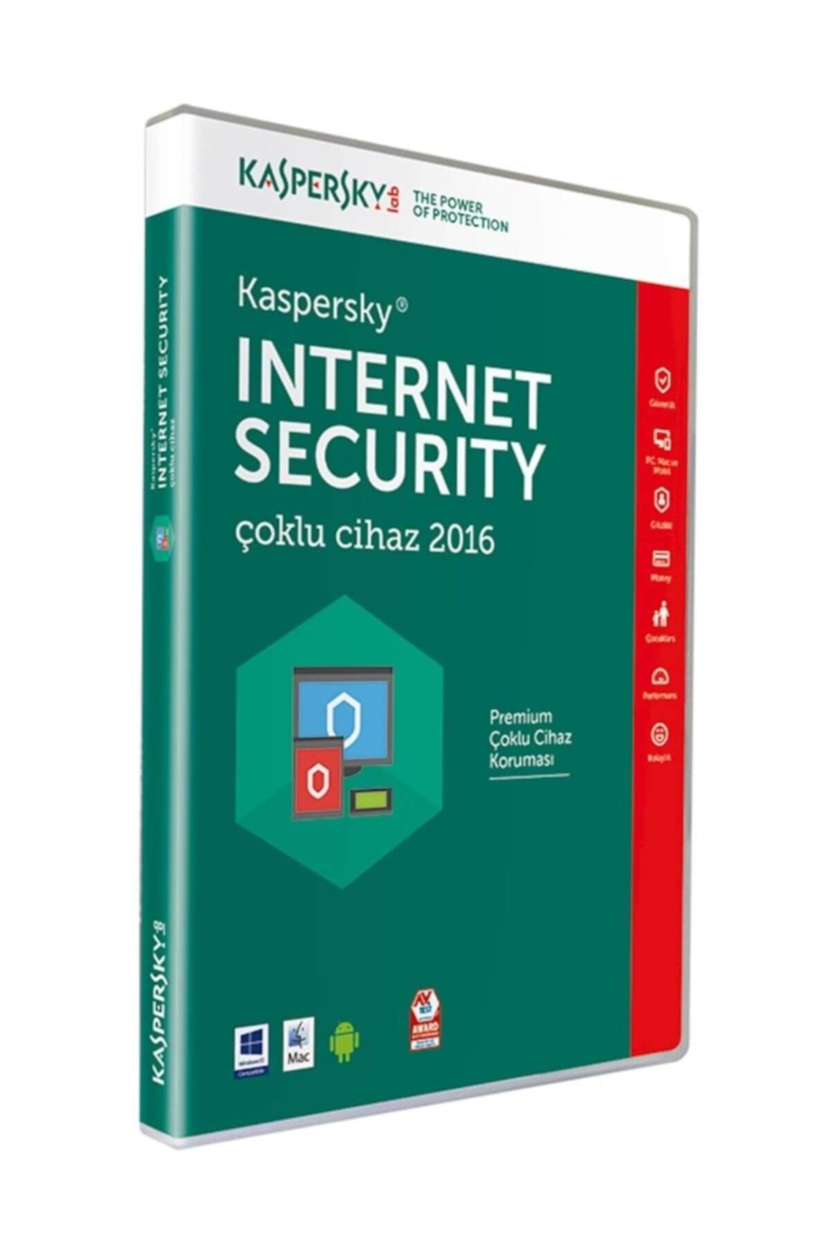 KASPERSKY Internet Security MD 2016 ( 2 Kullanıcı ) DVD Kutu