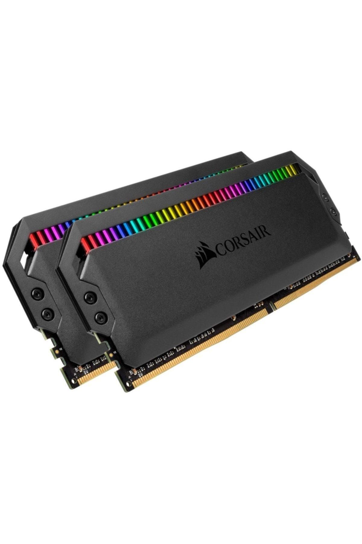 Corsair Dominator Platinum RGB 32GB (2X16GB) DDR4 3200MHz CL16 Siyah RGB Ram
