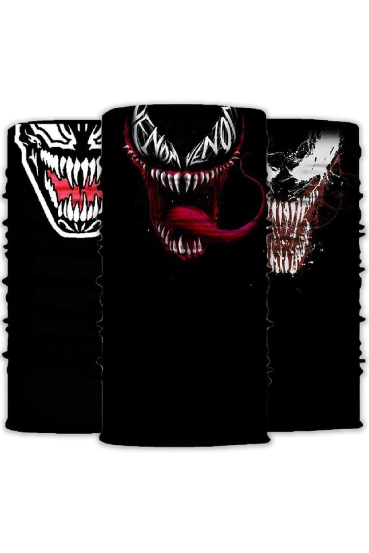 Knmaster Venomous 3'lü Paket Buff Bandana