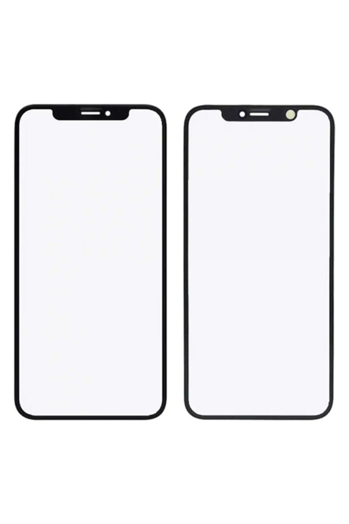 Apple Iphone Xs Max Siyah Ocalı Dokunmatik Ön Cam Lens