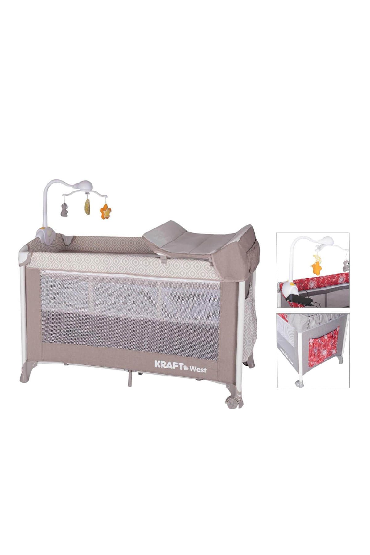 kraft west donenceli oyun parki 60x120 bej fiyati yorumlari trendyol