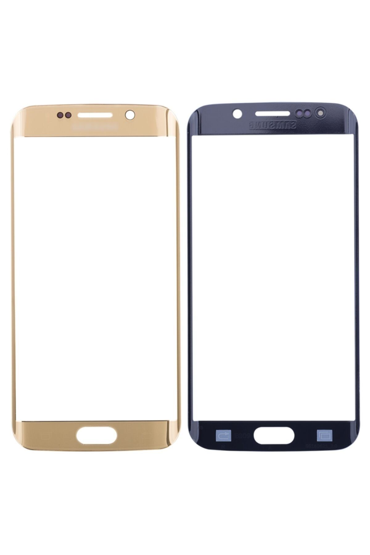 Samsung S6 Edge G925 Dokunmatik Ön Cam Lens Gold