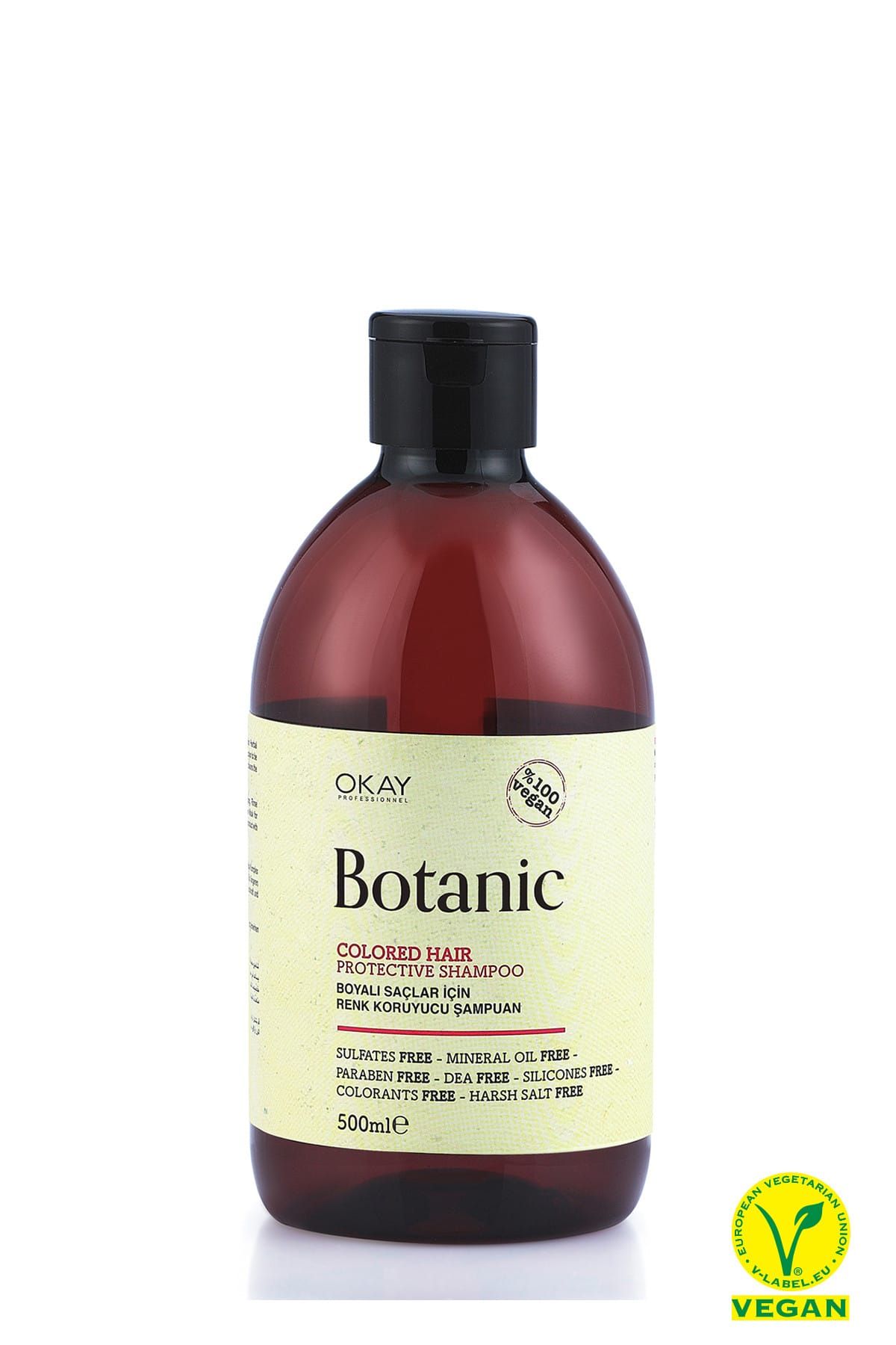 botanic boyali saclar icin renk koruyucu sampuan 500 ml 8698636614665 fiyati yorumlari trendyol