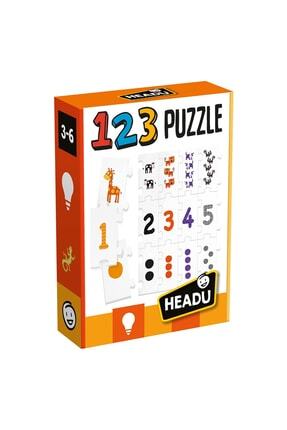 123 Puzzle Rakamları Ve Saymayı Öğreten Eğitici Puzzle Image 0