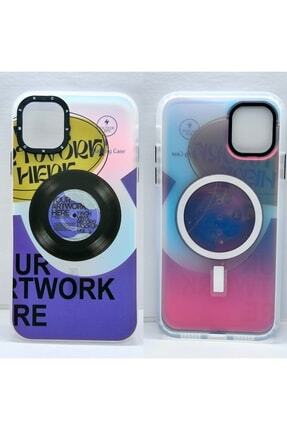 Iphone 11 Uyumlu Hologram Kılıf, Magsafe Özellikli, Darbe Emici Kenarlar Ve Şık Tasarım Image 0