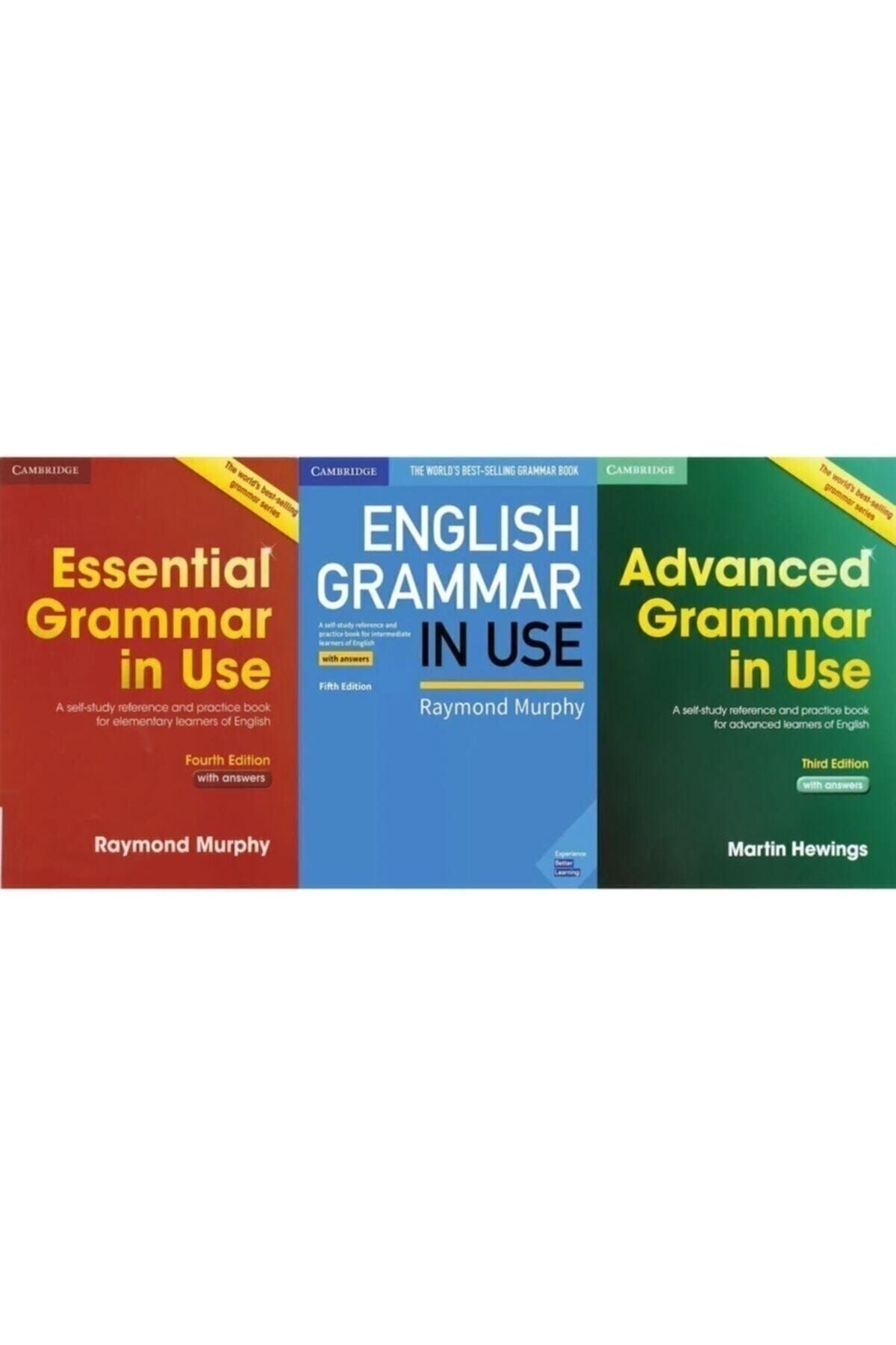 Pearson Essential Grammar In Use+ English Grammar In Use+advanced Grammar -  Trendyol