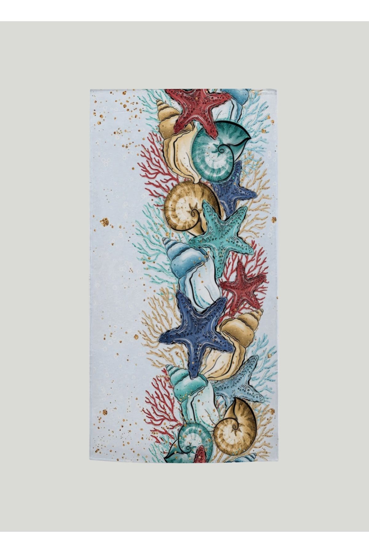 Seashell beach 2025 towel
