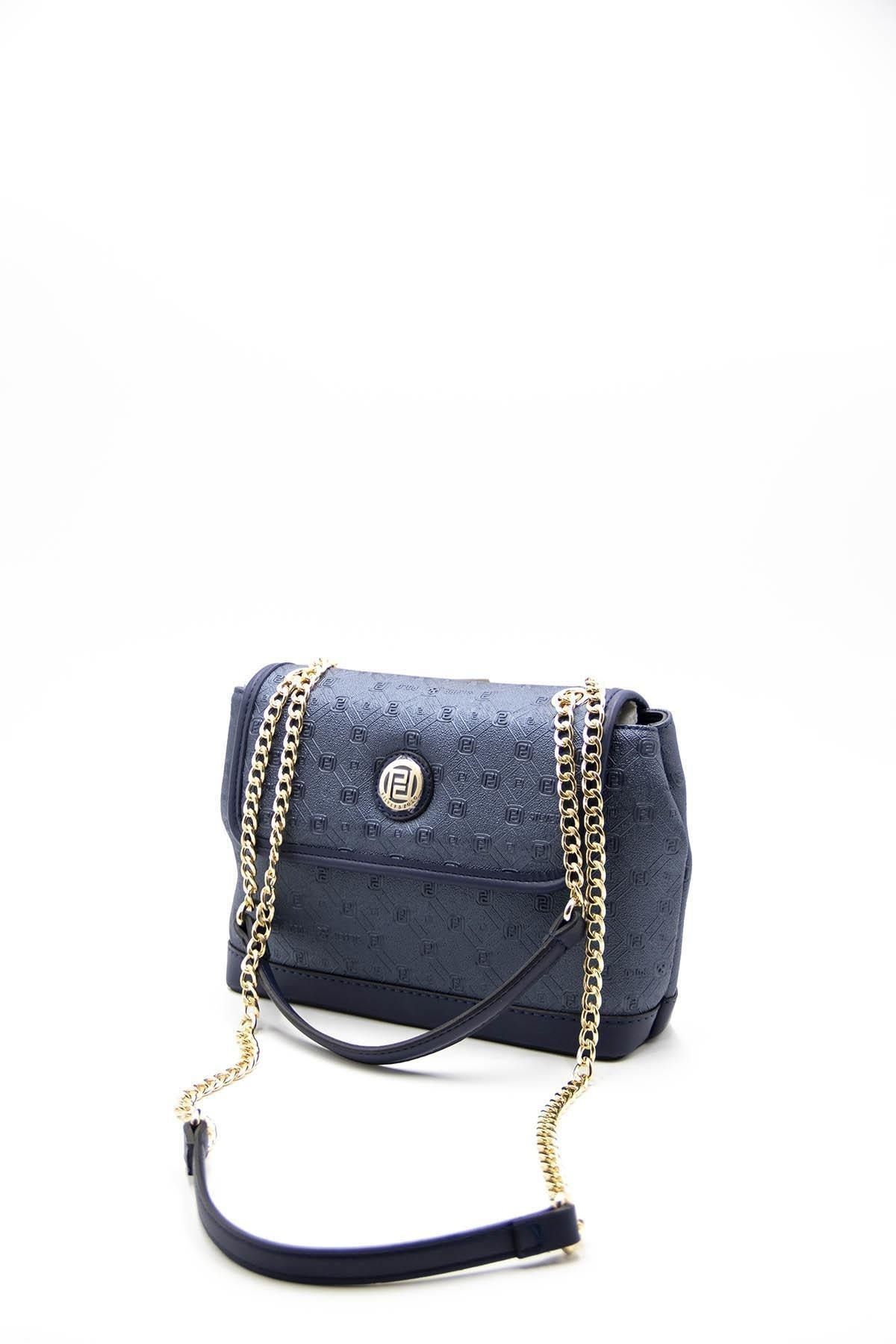 Silver Polo Women s Crossbody Bag Navy Dark Navy Nv1084 Trendyol