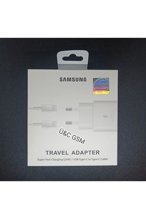 Galaxy S20 / S20 / S20 Ultra Type-c 25w Orjinal Hızlı Şarj Aleti Cihazı Adaptörü 25watt (beyaz) Image 0