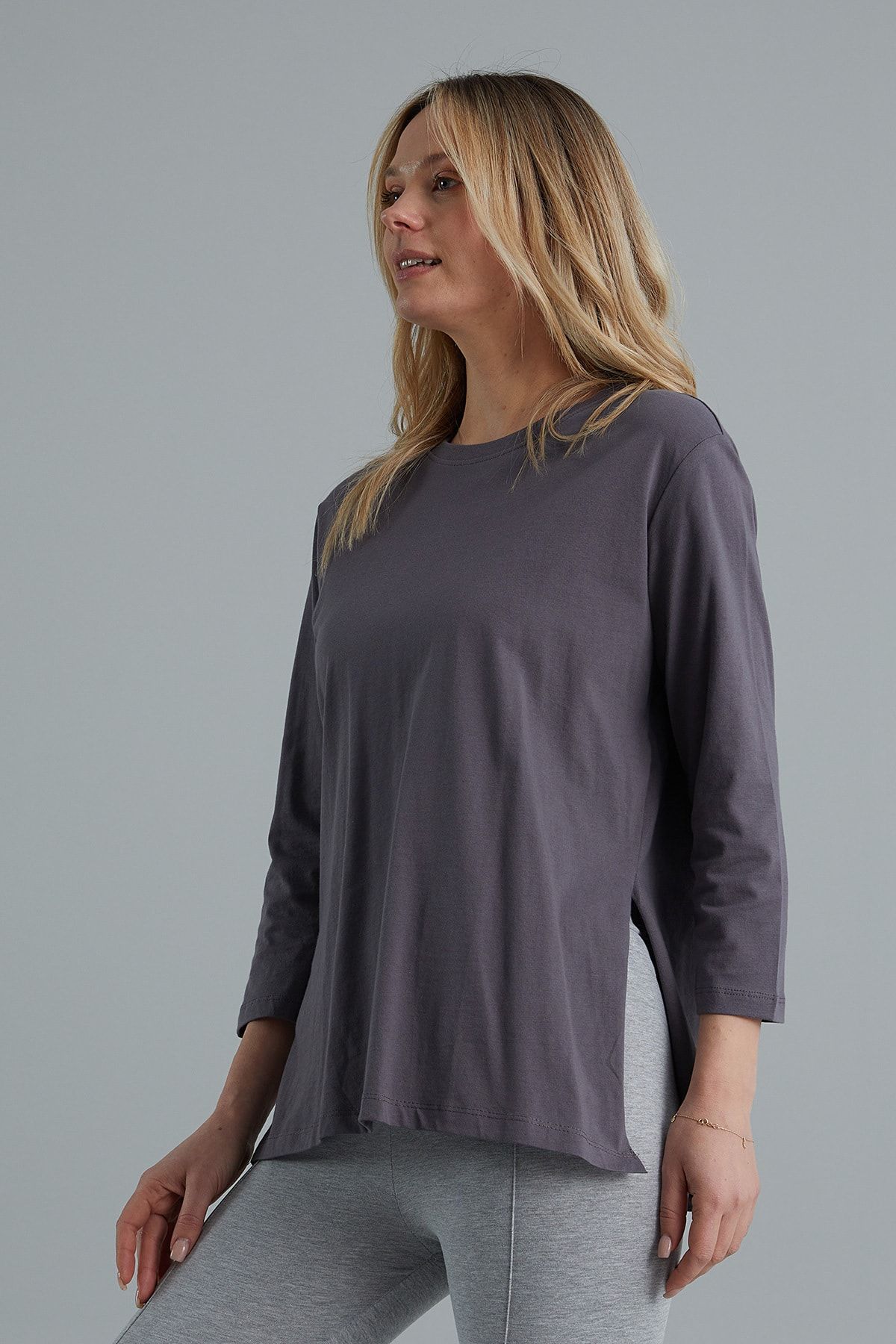 Basic Uzun Kol T shirt