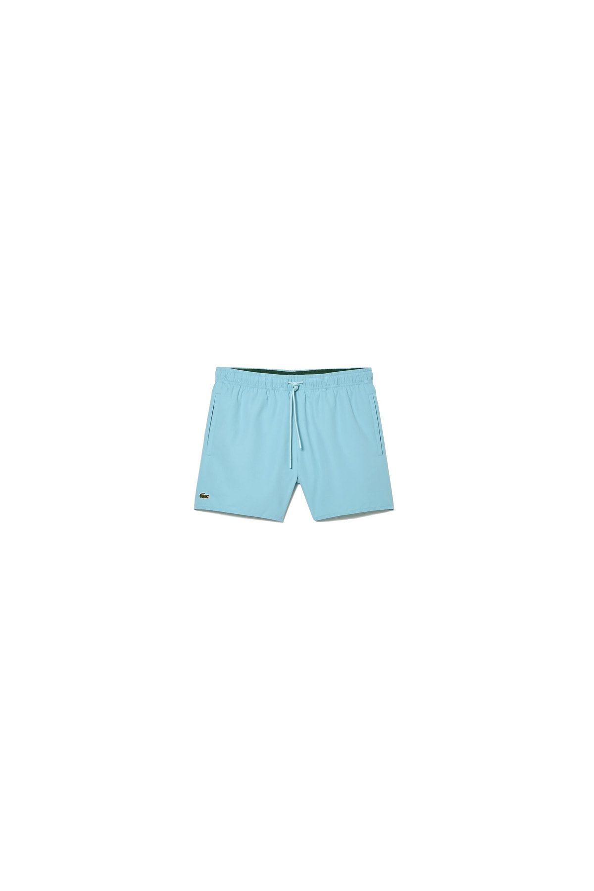 Green lacoste swim shorts deals