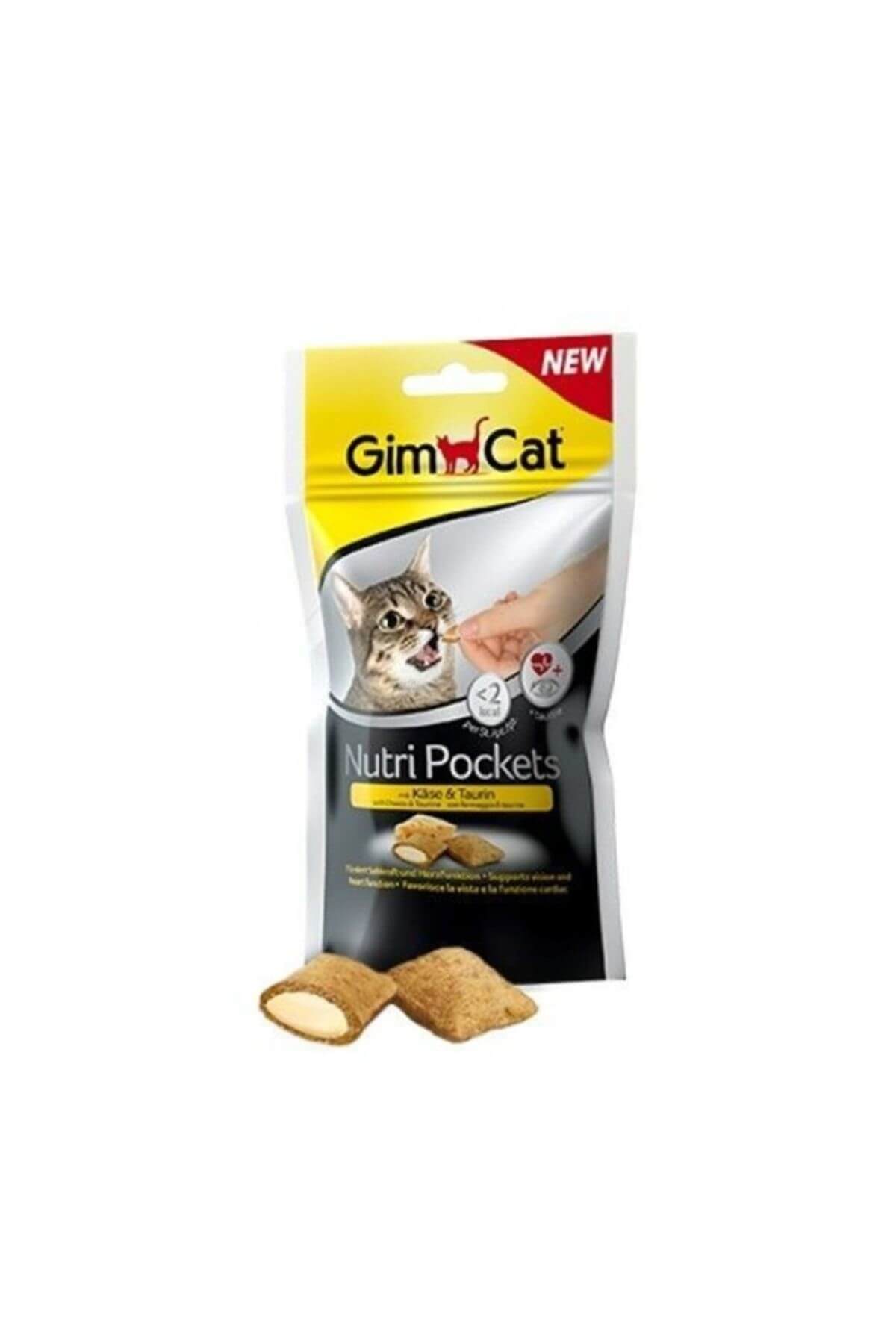 Gimcat Nutripockets Kedi Ödülü Peynir Taurin 60 Gr.