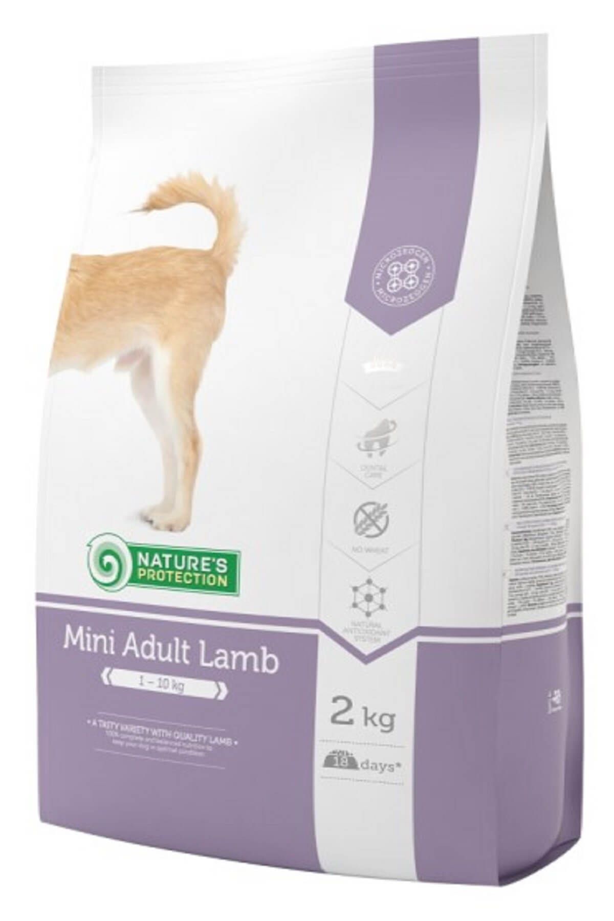 Nature's Protection Mini Lamb Küçük Irk Kuzulu Köpek Maması 2 kg