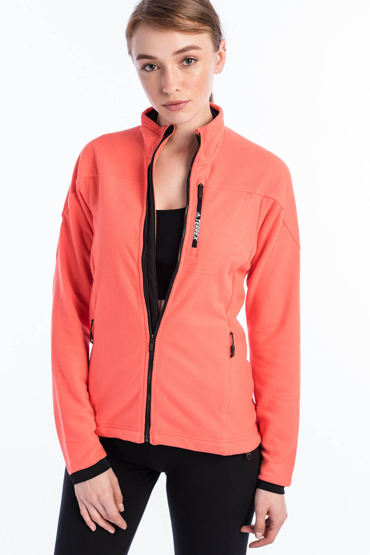 adidas Kadın Outdoor Sweatshirt - W Tivid Fl Jkt - BP9460