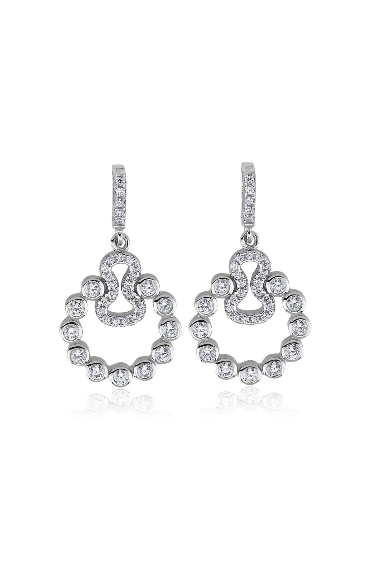 Carat Laboratories Kadın 0,59 Carat Fantezi Küpe CE21001
