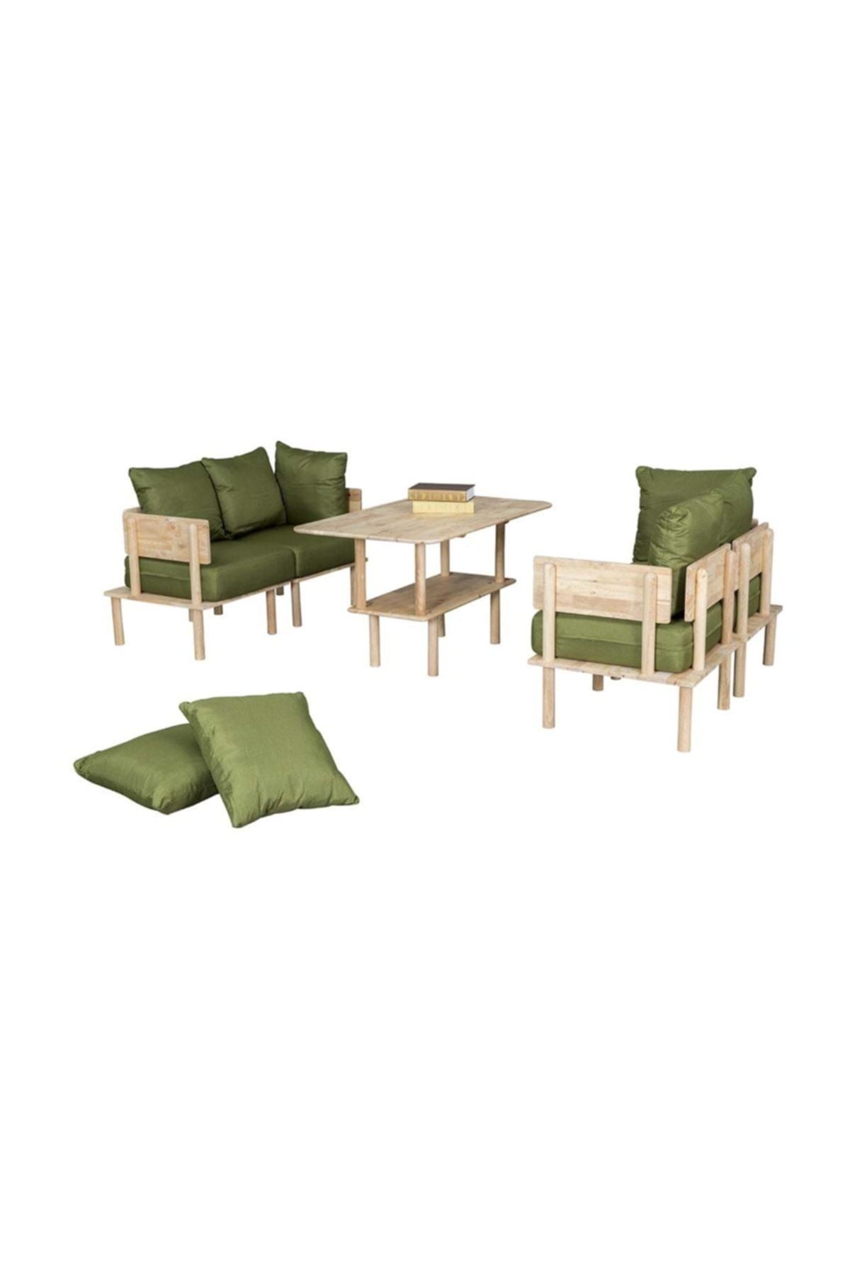 Vitale Comfort Yeşil Köşe Takımı MS.KOSE0003