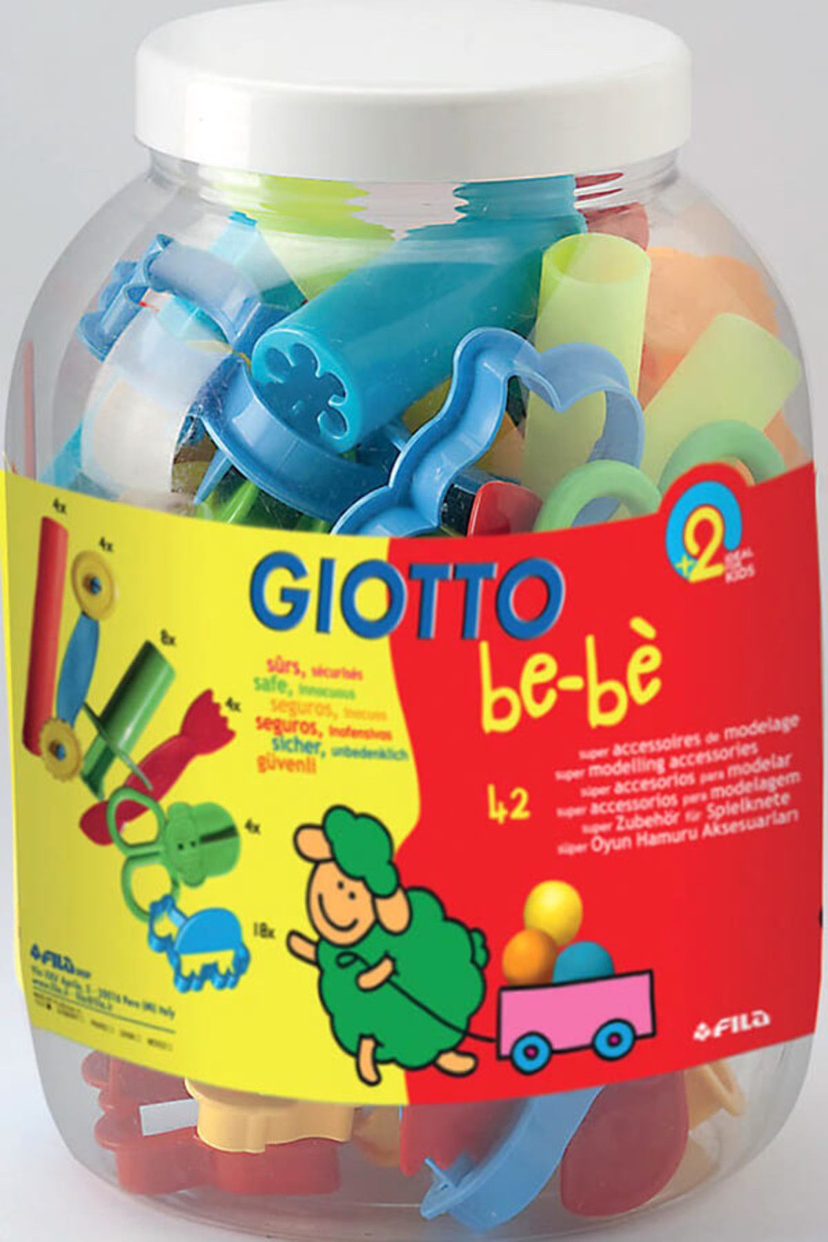 Giotto 464700 BEBE OYUN HAMURU KALIBI 42'Lİ