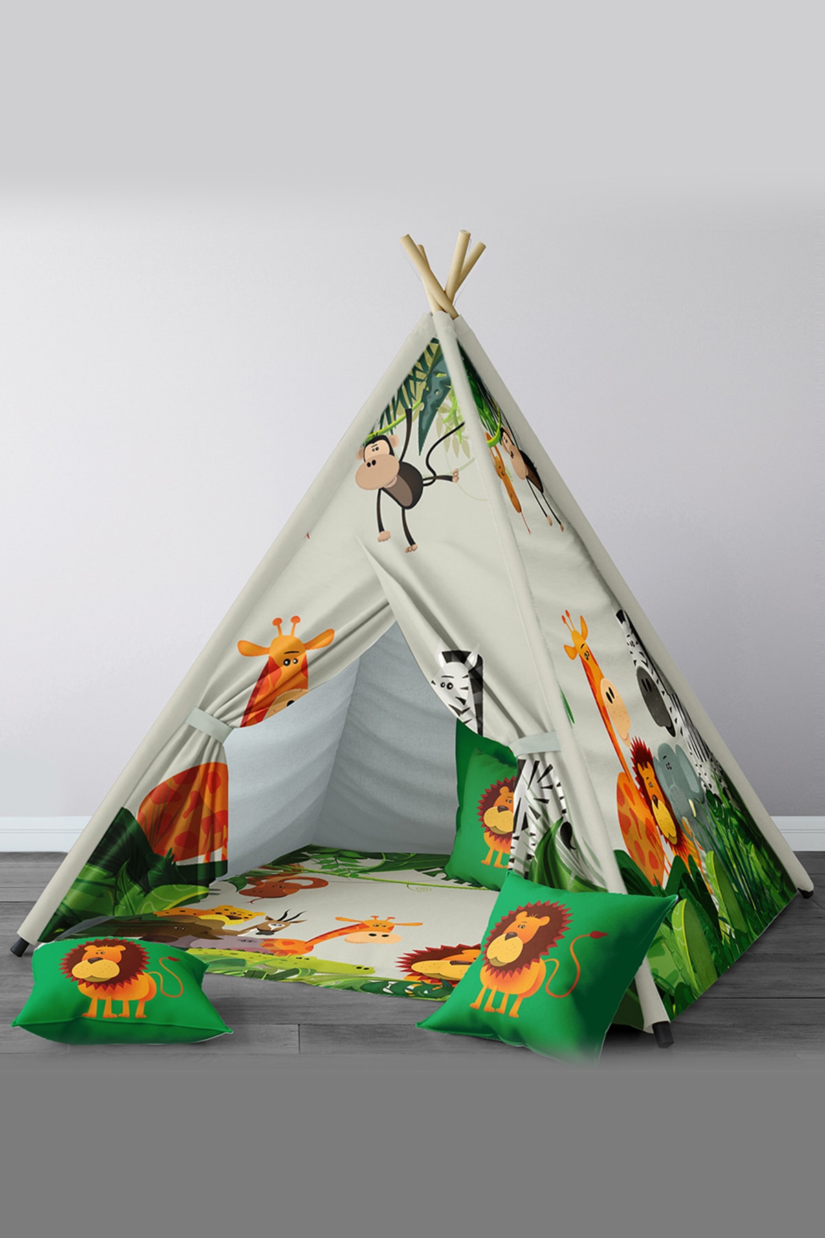 instababyrooms Çocuk Odası Kızıldereli Oyun Çadırı Model No:501