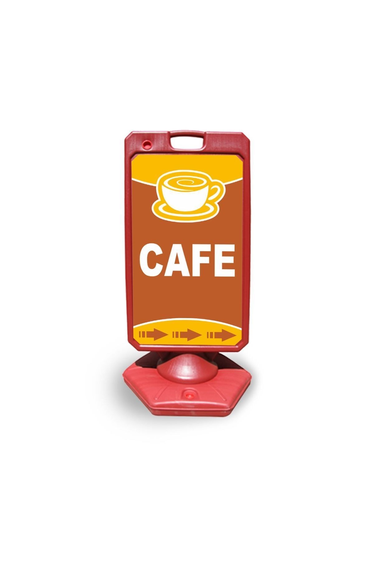 Burada Medikal ve Reklam Cafe Reklam Ve Yönlendirme Uyari Dubasi A Tabela