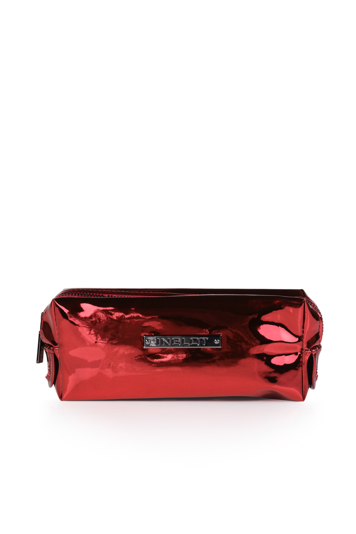 INGLOT Makyaj Çantası - Cosmetic Bag Mirror Burgundy 5907587117402