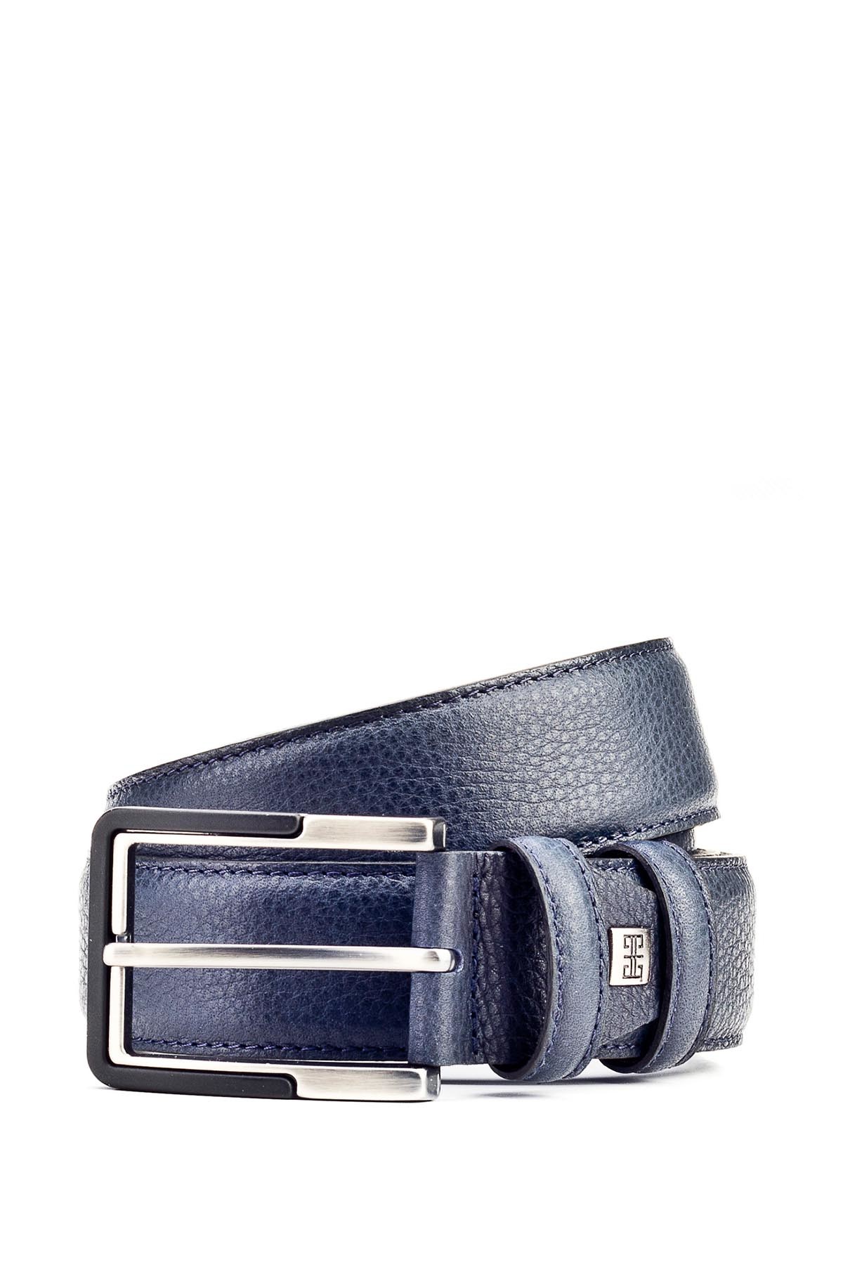 Cabani Hakiki Deri Lacivert Erkek Kemer 8YEA97KM006L16