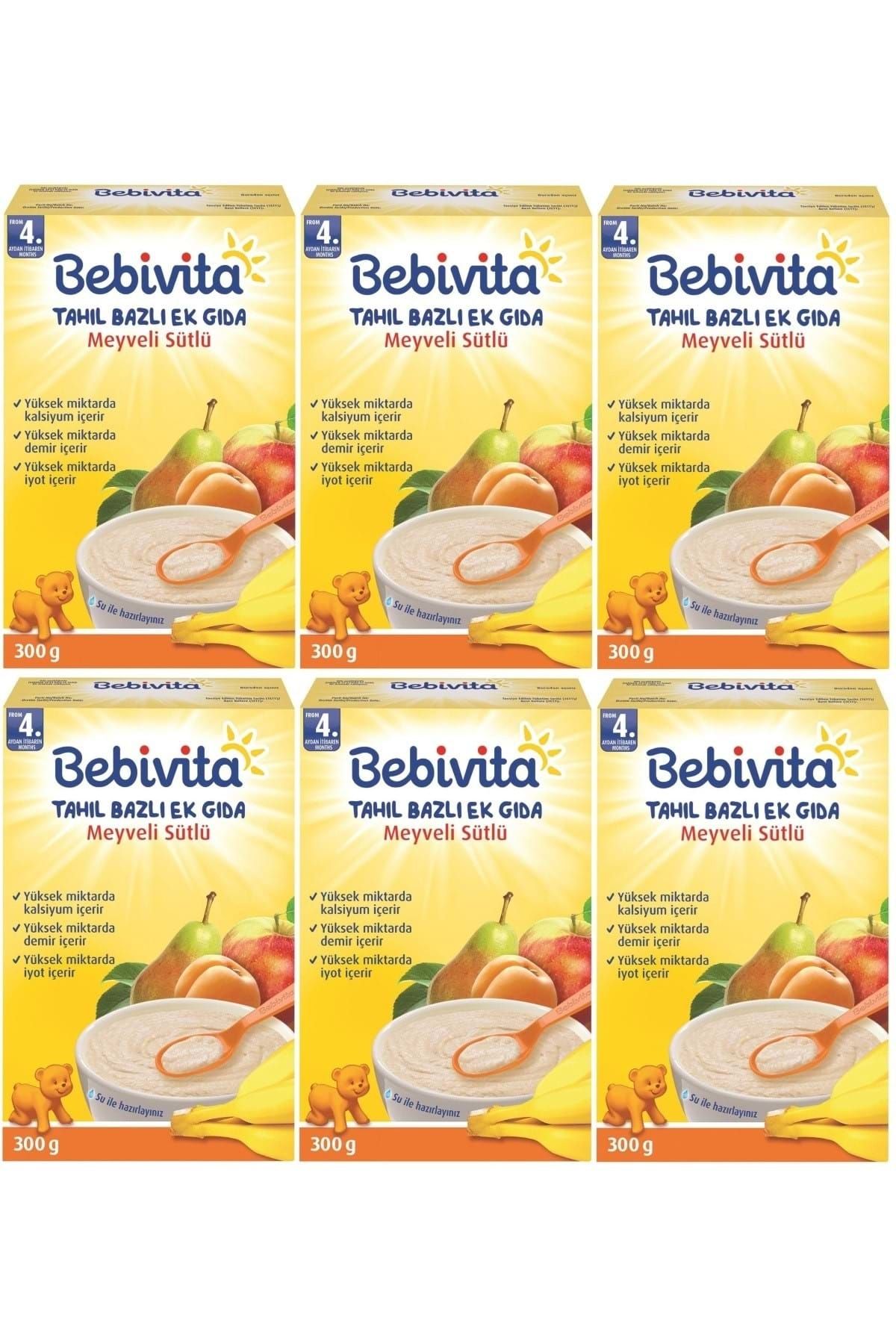 hipp bebivita meyveli sutlu kasik mamasi 300 gr x 6 adet fiyati yorumlari trendyol