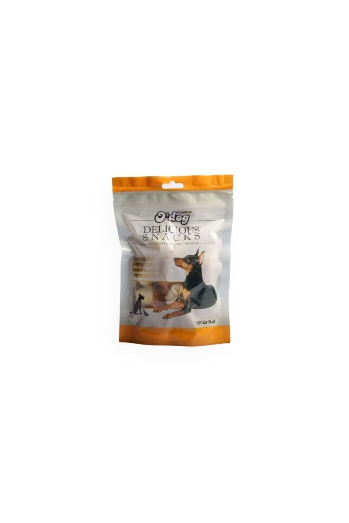 O Dog O'dog Tavuk Sargılı Kemik Köpek Ödül 100gr