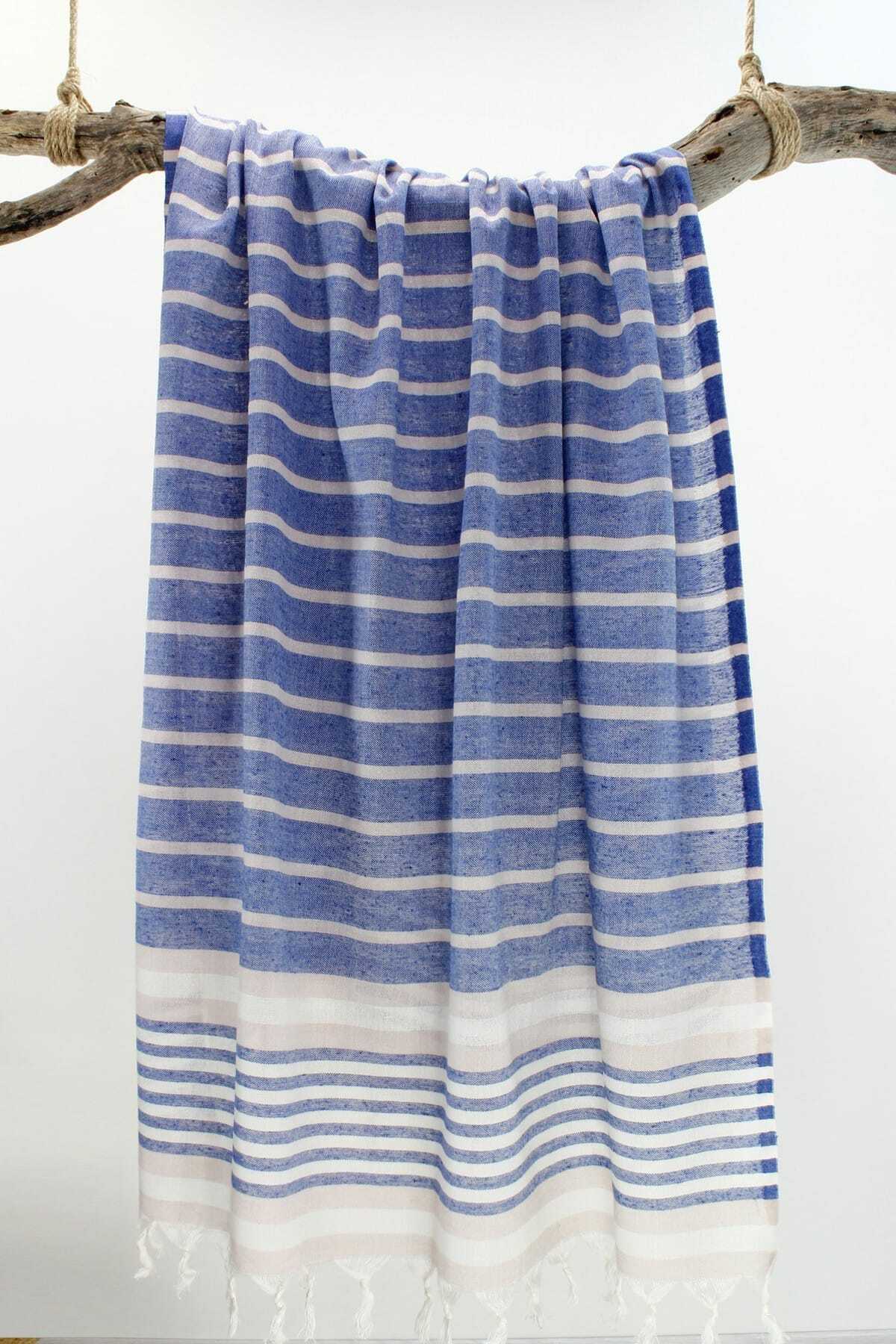 Bedinn Peştemal Alesta Lacivert-Gri Pst132