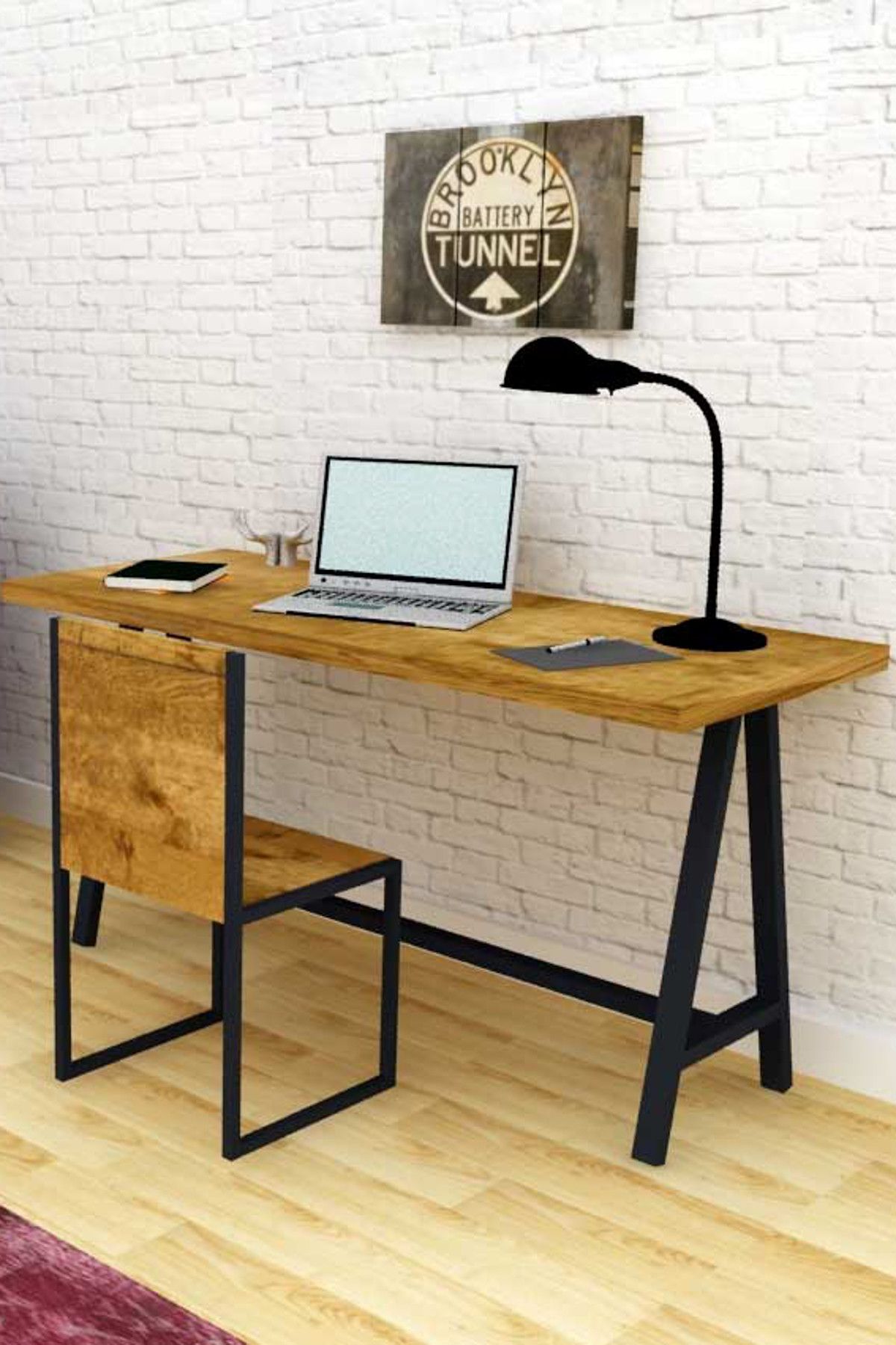 Archi Ahşap Atölyesi Mainford Çalışma Masası 180 Cm