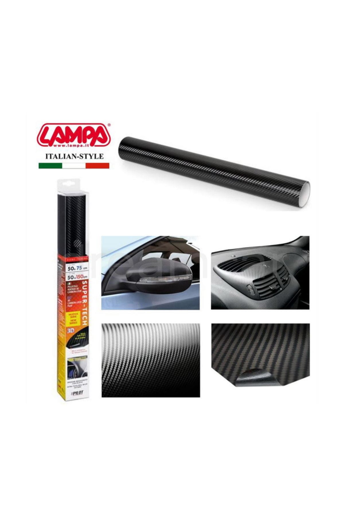 Pilot 3D Karbon Folyo 1. Kalite 50x75cm 02965